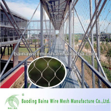 x-tend steel cable mesh for suspension bridge protection